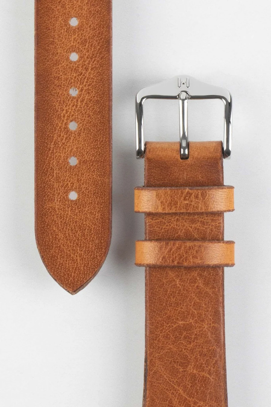 Hirsch BAGNORE Vintage Calf Leather Quick-Release Watch Strap - GOLD BROWN - Image 3