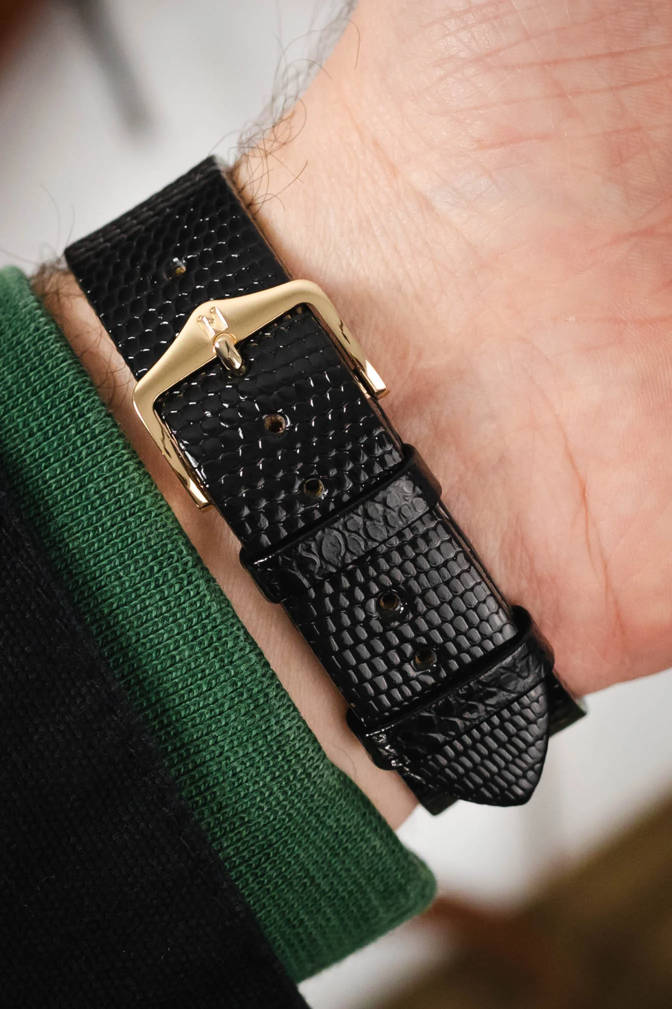 Hirsch H-Standard (HSL) Watch Buckle in GOLD - Image 2