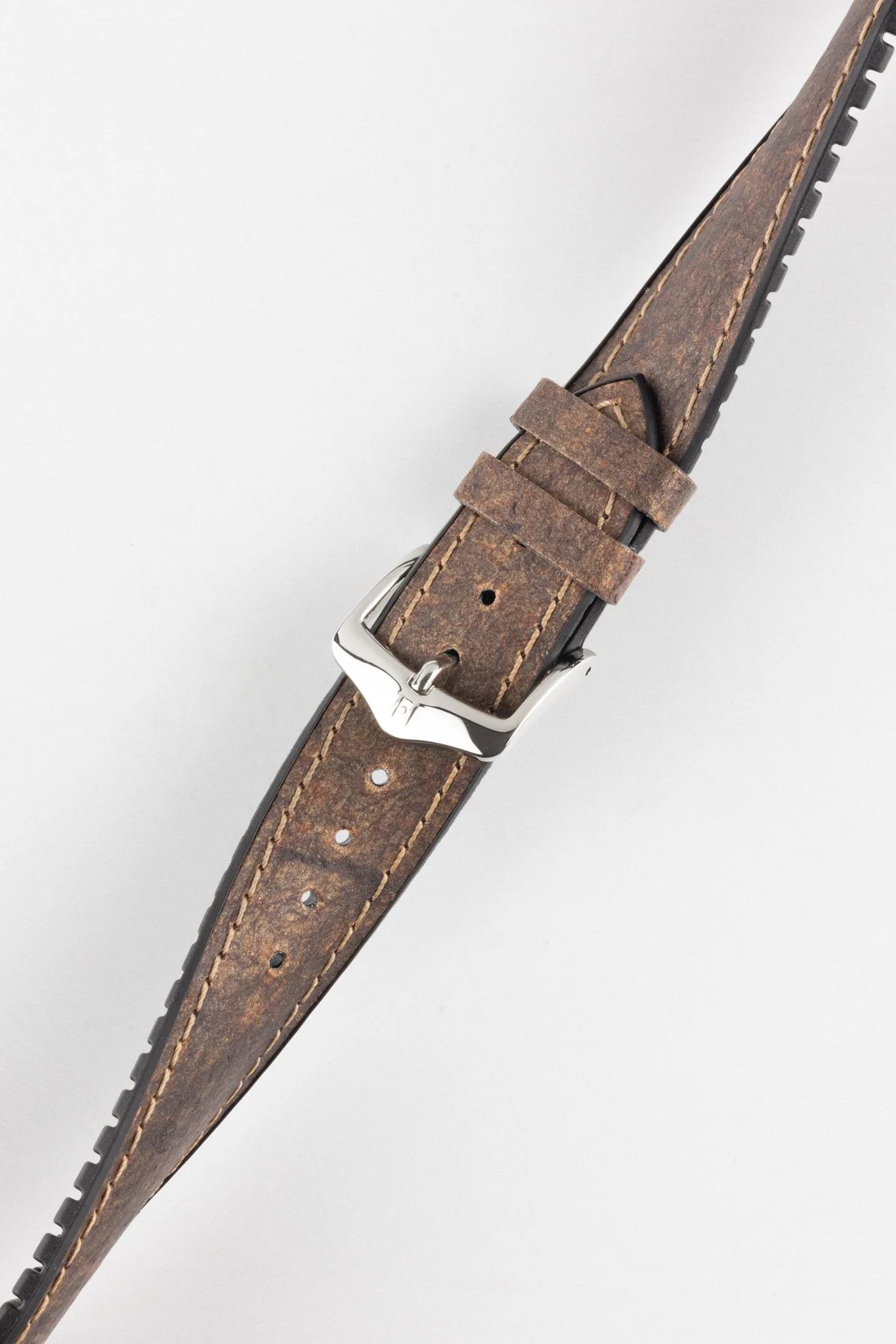 Hirsch STONE Performance Watch Strap - BROWN - Image 5